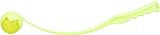 TRIXIE Hunde-Ballschleuder mit Blinkball, lime, ø 6/50 cm, 33648, Kunststoff, 50 Stunden Leuchtdauer, Baterrien inklusive, geräuschlos