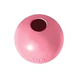 KONG Puppy Ball with Hole Natural Rubber Formula Chewable Dog Toy Medium Large
