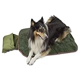 Romneys Outdoor Travelbed Voyager für Hunde | 70 x 100 cm | Praktischer Reisedecke mit Tasche | Wasserfeste Unterseite | Weiche und kuschelige Innenseite