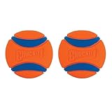 Chuckit – Ultra Ball Medium 2 Stück – 2 Jagdbälle für Hunde – Robuster und vielseitiger Ball – Ball der auf der Wasseroberfläche schwimmt – Kompatibel mit Chuckit Launchern – 6,5 cm Durchmesser