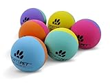 SPORTSPET High Bounce Ball Premium Hundebälle aus Naturkautschuk (60mm) (6er-Pack High Bounce)