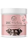 Annimally Zec McWeg Pulver für Hunde - 400g Pulver mit Schwarzkümmelöl, Zistrosenkraut, Bierhefe & Seealge - Effektives Pulver, komplett natürlich als Alternative zu Tabletten und Drops