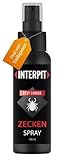 Interpit® ZECKENSPRAY für die natürliche Behandlung bei Hunde & Katzen - Schutz & Abwehr in einem Anti Zecken Spray - DAS Zeckenmittel & Mittel zur Abwehr