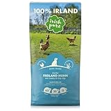 Irish Pure Welpenfutter Trockenfutter | 4kg | Freiland-Huhn mit Kelp-Alge & Gemüse | Junior | Hoher Fleischanteil | Getreidefrei | Sensitiv | Hundetrockenfutter | Für alle Rassen