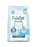 Green Petfood Faircat Safe (1 x 7,5 kg), glutenfreies Katzenfutter, mit Insektenprotein und Hühnchen, Katzenfutter mit angenehmen Duft, 1er Pack