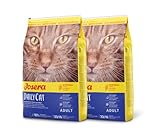 JOSERA DailyCat (2 x 400 g) | getreidefreies Katzenfutter mit Geflügel, Kräutern und Früchten | Super Premium Trockenfutter für ausgewachsene Katzen | 2er Pack