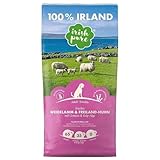 Irish Pure Trockenfutter Adult | 1,5kg | Weidelamm & Freiland-Huhn mit Kelp-Alge | Hoher Fleischanteil | Getreidefrei | Sensitiv | Hundetrockenfutter | Hundefutter für alle Rassen