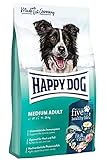 Happy Dog 60756 - Supreme fit & vital Medium Adult - Hunde-Trockenfutter für mittelgroße Hunde - 12 kg Inhalt