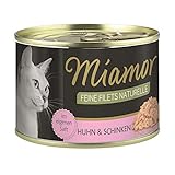 Miamor Feine Filets Naturelle Huhn&Schinken | 12x 156g Katzenfutter