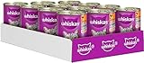 Whiskas Katzenfutter Nassfutter Adult 1+ mit Geflügel in Terrine, 12 Dosen (12 x 400g)