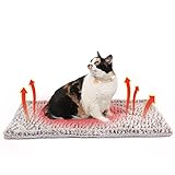 Mora Pets Katzendecke Selbstheizende Decke für Katzen & Hunde - Katzenbett Flauschig und Weich Katzenkissen Waschbare, Wärmedecke Katze Thermodecke Wärmematte Größe: 70x47 cm