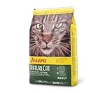 JOSERA NatureCat (1 x 2 kg) | getreidefreies Katzenfutter mit Geflügel- und Lachsprotein, erlesenen Kräutern & gesunden Früchten | Super Premium Trockenfutter für ausgewachsene Katzen | 1er Pack