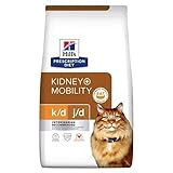 Hill's Precription Diet Feline K/d Kidney + j/d Mobility Trockenfutter Huhn, 3 kg