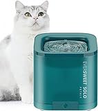 PETKIT Cybertail Wasserspender für Katzen und Hunde, sehr leise, Warnung bei Wassermangel, intelligenter Arbeitsmodus, Wasserspender für Katzen und Hunde, 1,85 l (grün)