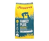 JOSERA Family Plus (1 x 12,5 kg) | Hundefutter für eine optimale Versorgung von Hündin & Welpen | protein - und nährstoffreich | Super Premium Trockenfutter für trächtige/säugende Hündinnen | 1er Pack