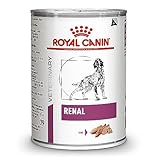 Royal Canin Veterinary Renal Mousse | 12 x 410 g | Diät-Alleinfuttermittel für ausgewachsene Hunde | Zur Unterstützung der Nierenfunktion bei chronischer Niereninsuffizienz