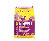 JOSERA Miniwell (1 x 10 kg) | Hundefutter für kleine Rassen | extraverträgliche Rezeptur mit Geflügel | Super Premium Trockenfutter für ausgewachsene Hunde | 1er Pack