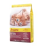 JOSERA Kitten (1 x 2 kg) | Katzenfutter für eine optimale Entwicklung | Super Premium Trockenfutter für wachsende Katzen | 1er Pack
