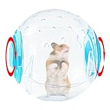 Hamster-Laufball – Hamsterrad, Haustier-Übungskugel | Übungsball, niedliches Hamster-Trainingsspielzeug für Kleintiere, Hamster-Trainingsspielzeug, Radball, atmungsaktiver Haustier-Rollball für