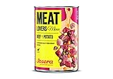 Josera Meat Lovers Menu Beef with Potato | Nassfutter für Hunde | hoher Fleischanteil | getreidefrei | mit Rind und Kartoffeln | Alleinfuttermittel | 6 x 400 g