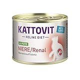 Kattovit Feline Diet Niere/Renal Pute 12x185g