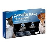capstar 11,4 mg tabletten f.katzen/kleine hunde 6 St