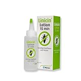 Linicin Lotion (100 ml) - Läusemittel zur Behandlung von Kopfläusen, ohne Läusekamm | Schonend für die Kopfhaut