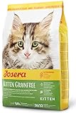JOSERA Kitten grainfree (1 x 2 kg) | getreidefreies Katzenfutter mit Lachsöl | Super Premium Trockenfutter für wachsende Katzen | 1er Pack