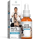 Augentropfen für Hund & Katze - 100% Natürliche Augenpflege - Wirkt Besser als Augensalbe - Für entzündung (Katzen & Hunde)