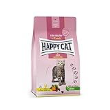 Happy Cat 70539 - Young Junior Land Geflügel - Katzen-Trockenfutter für Jung-Katzen ab dem 4. Monat - 1,3 kg Inhalt