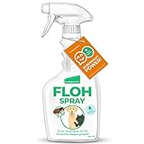 Silberkraft Flohmittel, Floh-Spray 500 ml - Flohspray für Hund, Katze und andere Haustiere - Umgebungsspray - ideales Anti-Floh-Mittel gegen Flöhe, Zecken, Parasiten, Ungeziefer
