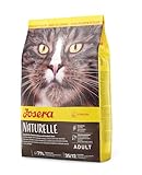 JOSERA Naturelle (1 x 2 kg) | getreidefreies Katzenfutter mit moderatem Fettgehalt | ideal für sterilisierte Katzen | Super Premium Trockenfutter für ausgewachsene Katzen | 1er Pack