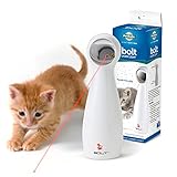 PetSafe Automatisches Laserlicht BOLT, Katzenspielzeug mit Laserpointer, Mit 15-Minuten-Timer, 4 AA Batterien nötig