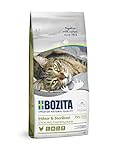 BOZITA Indoor & Sterilised Hühnchen - Trockenfutter für erwachsene hauptsächlich drinnen lebende Katzen, 2 kg