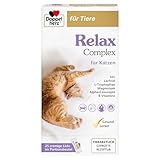 Doppelherz Relax Complex für Katzen - Mit Alpha-Casozepin und L-Tryptophan - Unterstützung für das mentale Wohlbefinden - 25 cremige Licks