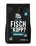 Tales & Tails Fisch Im Kopp Halbfeuchtes Trockenfutter für Hunde | Getreidefrei | Mit 60% Fisch Als Tierische Proteinquelle | Hohe Akzeptanz & Verträglichkeit | 4kg