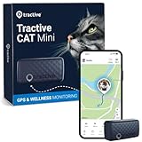 Tractive GPS-Tracker und Gesundheitsüberwachung für Katzen (2,9 kg+) – Marktführender GPS-Ortungs-Tracker für Haustiere | Wellness- und Fluchtwarnungen | wasserdicht | funktioniert mit jedem Halsband