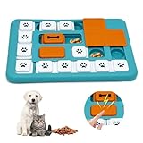 beyourchoi Hundespielzeug Intelligenz Denkspiele für Hunde, Intelligenzspielzeug für Hunde, Hunde Intelligenzspielzeug für kleine/mittlere/große Hunde/Welpen/Katzen (L1 blau-grün)