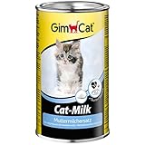 GimCat Cat-Milk Muttermilchersatz - Vitaminreiche Katzenmilch mit Taurin und Calcium - 1 Dose (1 x 200 g)