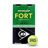 Dunlop Tennisball Fort All Court TS - für Sand, Hartplatz und Rasen (2x4 Bi-Pack)