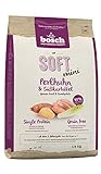 bosch HPC SOFT Mini Perlhuhn & Süßkartoffel | halbfeuchtes Hundefutter für ausgewachsene Hunde kleiner Rassen | Single Protein | grain-free | 1 x 2.5 kg