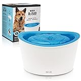 Zeus Trinkbrunnen für Hunde, weiß/blau, 6L