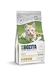 BOZITA Kitten Getreidefrei Hühnchen - Trockenfutter für Kitten, junge Katzen und säugende Muttertiere, 0.4 kg