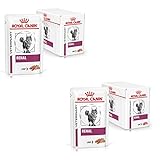 Royal Canin Renal Mousse für Katzen | Doppelpack | 2 x 12 x 85 g | Diät-Alleinfuttermittel für ausgewachsene Katzen mit Nierenproblemen | Mit niedrigem Phosphorgehalt