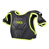 O'Neal Peewee Chest Guard Kinder Brust/Schulterprotektor schwarz/gelb Oneal: Größe: XS/SM