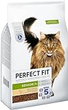 PERFECT FIT Senior Trockenfutter für ältere Katzen ab 7 Jahren - Huhn, 7 kg (1 Beutel)