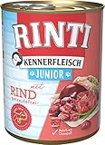 RINTI Kennerfleisch Junior + Rind 12 x 800 g