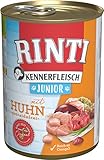 RINTI Kennerfleisch Junior Dose | Huhn 12 x 400 g