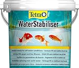 Tetra Pond WaterStabiliser - stabilisert wichtige Wasserwerte, optimiert den KH- und pH-Wert im Gartenteich, beugt weichem Teichwasser vor, 1,2 kg Eimer