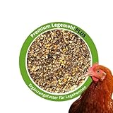 25 kg Premium Hühnerfutter und Kükenfutter, Legemehl Plus mit Oregano - Geflügelfutter für Hühner, Gänse, Enten